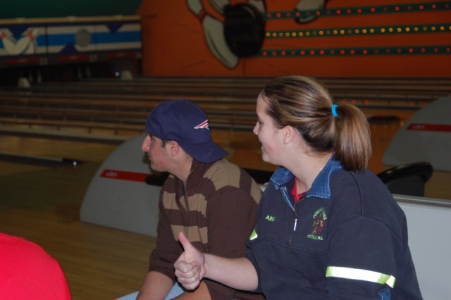 Several DCFD members head out for an evening of Bowling on 1/8/08